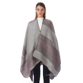 Châle Wrap Poncho pour femmes Open Front Cape Cardigan pour les vacances d&#39;hiver